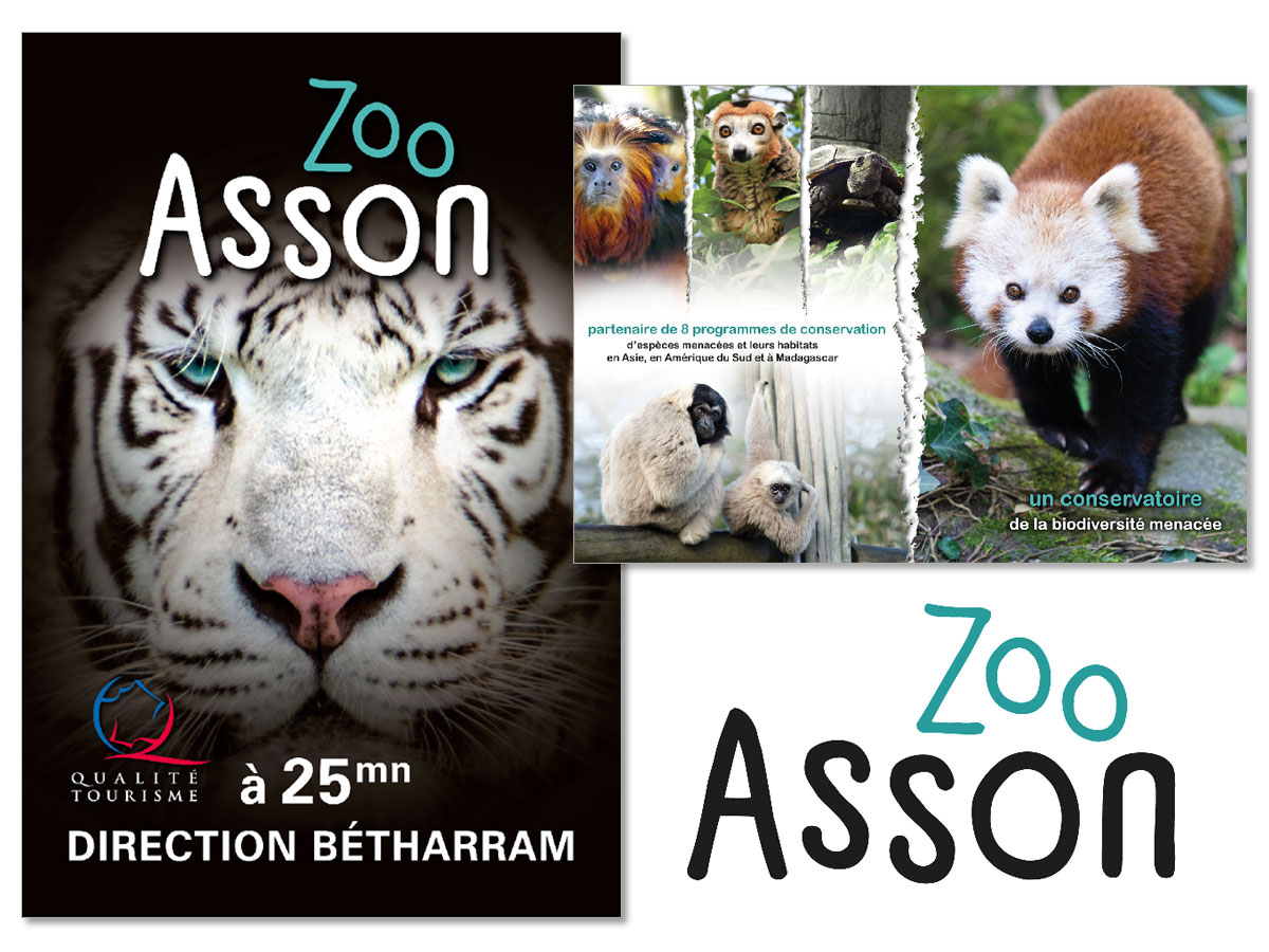 Saison publicitaire 2022 du zoo d'Asson